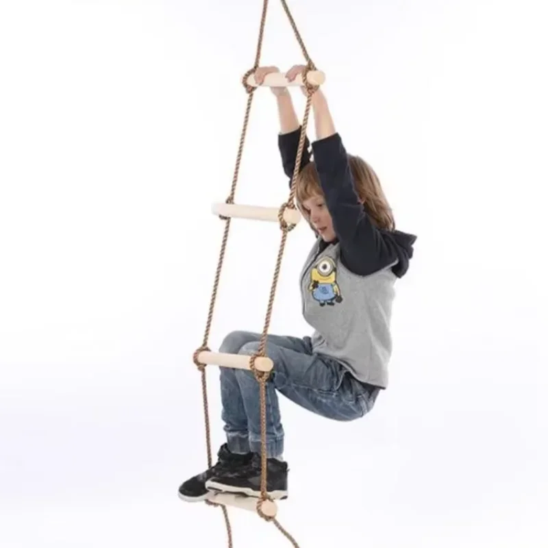 Children Climbing Rope Ladder  - đánh giá và giá Kids Outdoor Swing