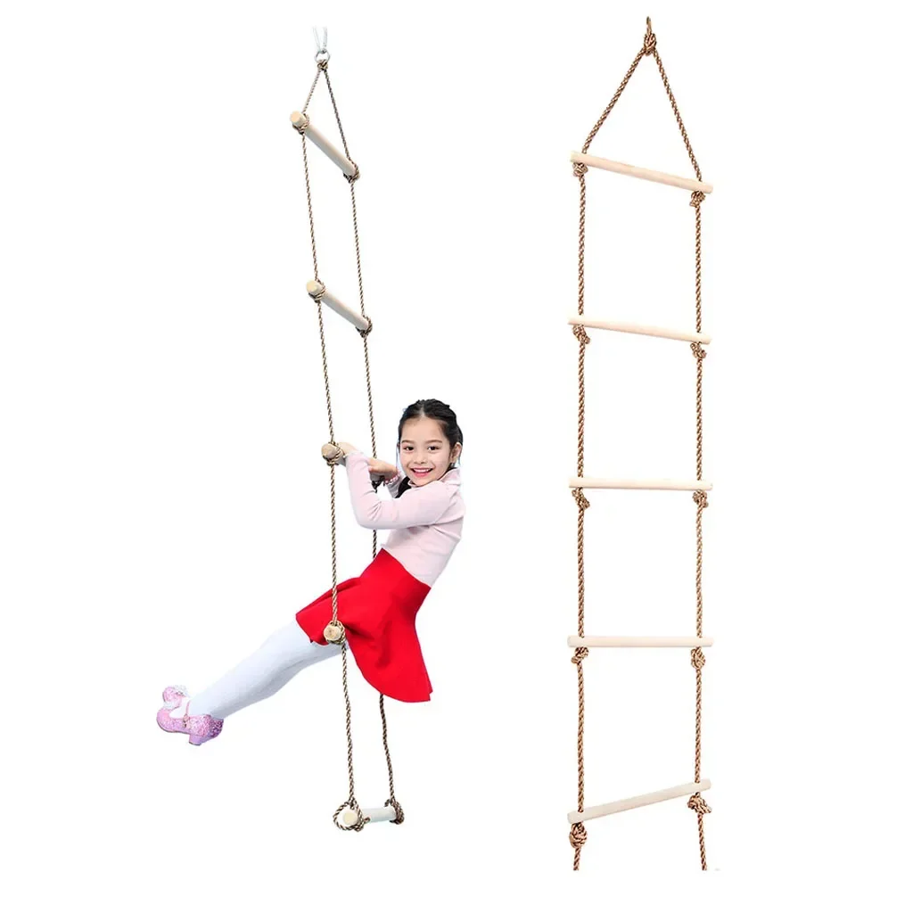 Children Climbing Rope Ladder  - đánh giá và giá Kids Outdoor Swing
