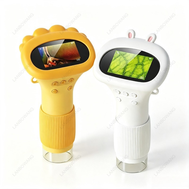 2 Inch IPS Kids Digital Micros - đánh giá và giá Kids Outdoor Microscope
