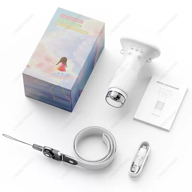 2 Inch IPS Kids Digital Micros - đánh giá và giá Kids Outdoor Microscope