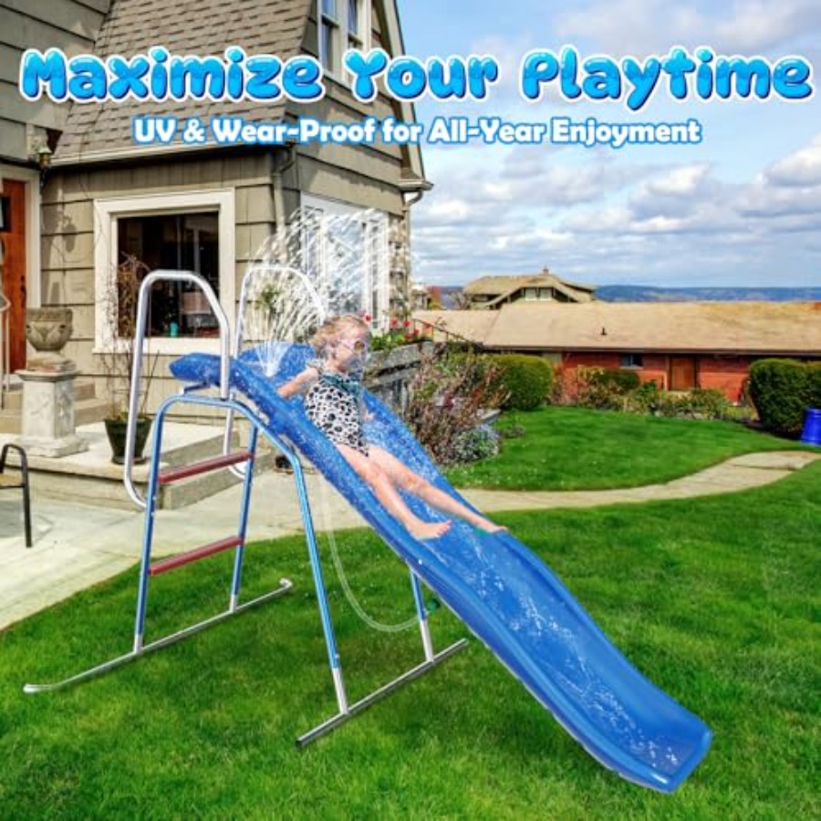 Backyard water slide for kids, - đánh giá và giá Kids Outdoor Zone