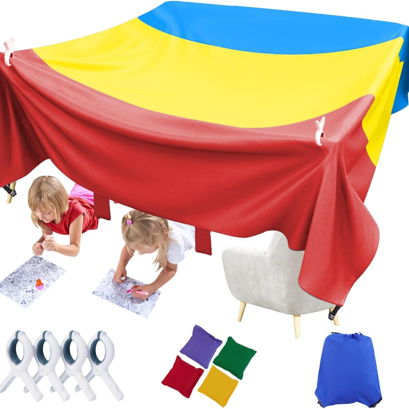 New Magic Kids Fort Building K - đánh giá và giá Kids Outdoor Fort Building Kit