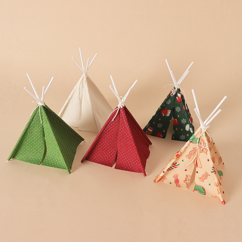 Dollhouse Mini Christmas Campi - đánh giá và giá Kids Outdoor Teepee