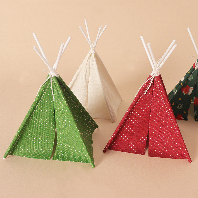 Dollhouse Mini Christmas Campi - đánh giá và giá Kids Outdoor Teepee