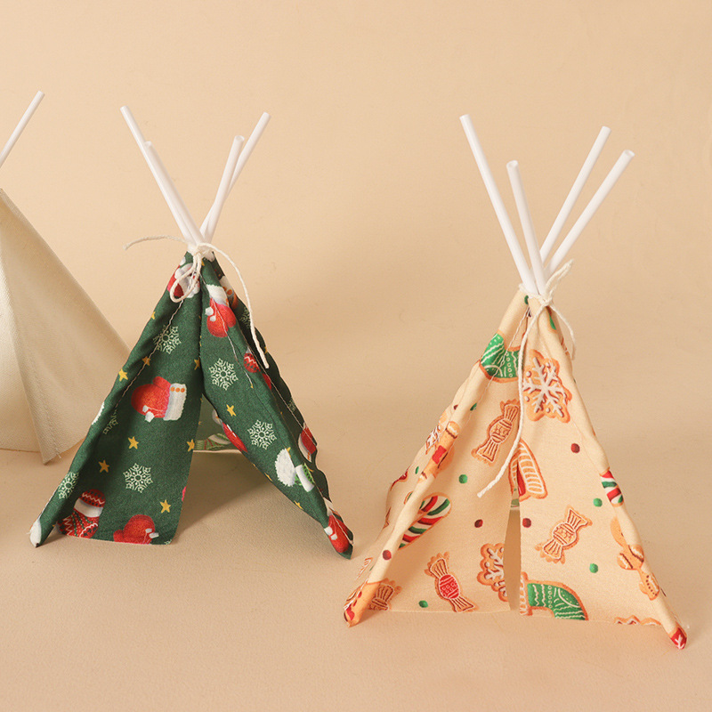 Dollhouse Mini Christmas Campi - đánh giá và giá Kids Outdoor Teepee