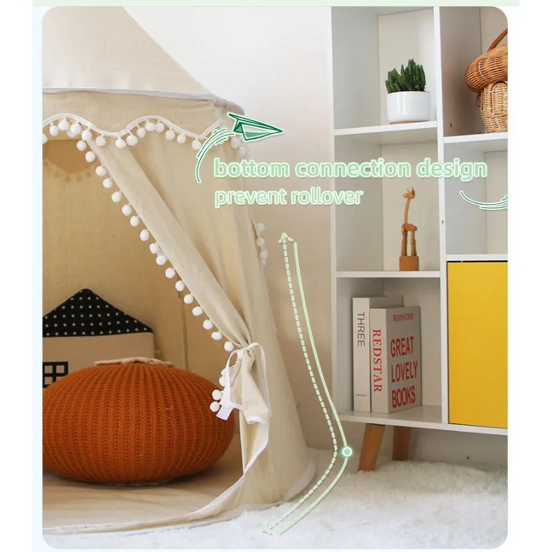 Folding Toy Tent Children Play - đánh giá và giá Kids Outdoor Teepee