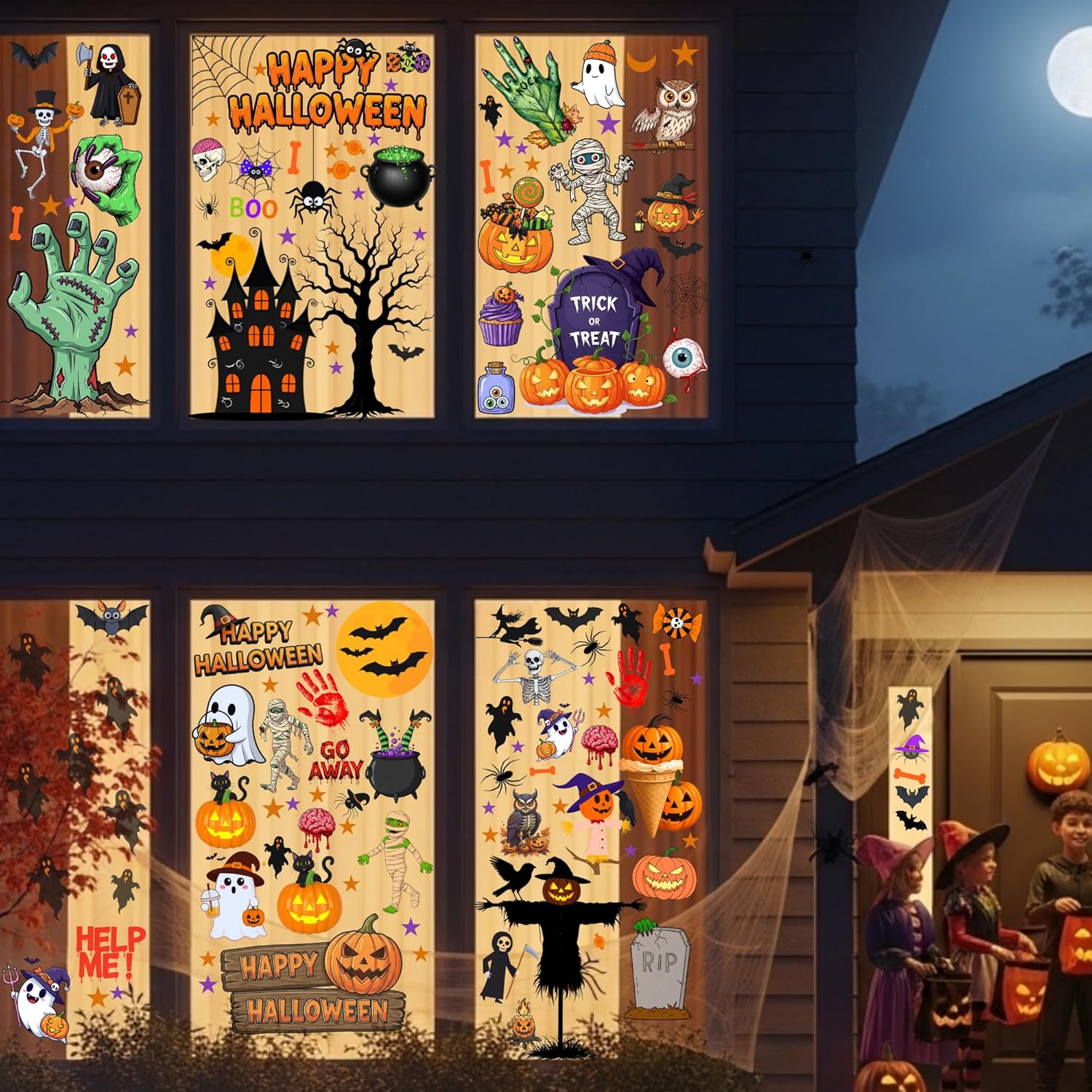 Halloween Window Cling Sticker - đánh giá và giá Kids Outdoor Gift Ideas