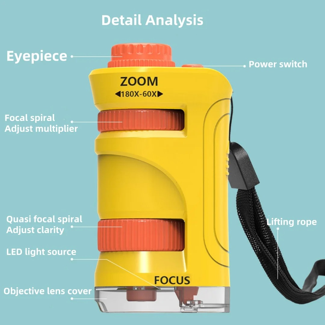 Kids Science STEM Educational  - đánh giá và giá Kids Outdoor Microscope