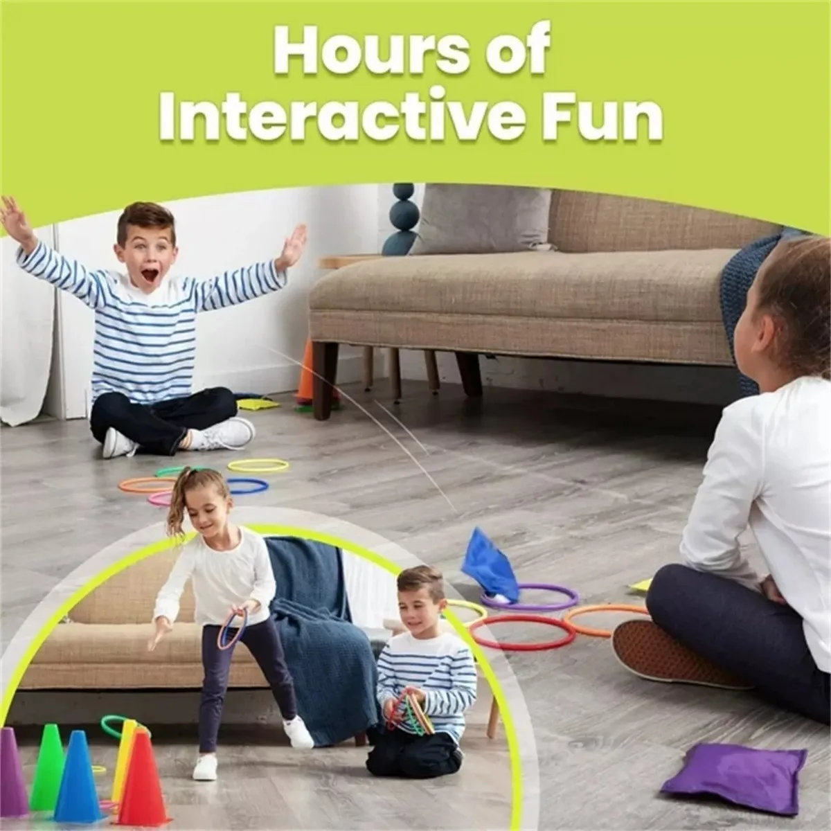 3 in 1 Soft Plastic Cones Bean - đánh giá và giá Kids Outdoor Bean Bag