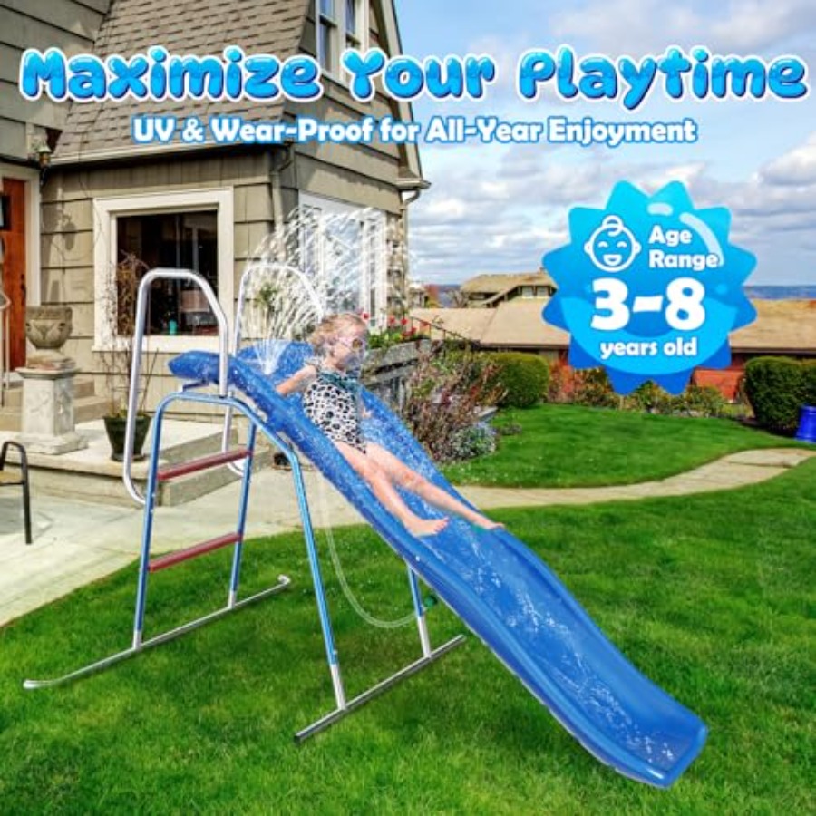 Backyard water slide for kids: - đánh giá và giá Kids Outdoor Zone