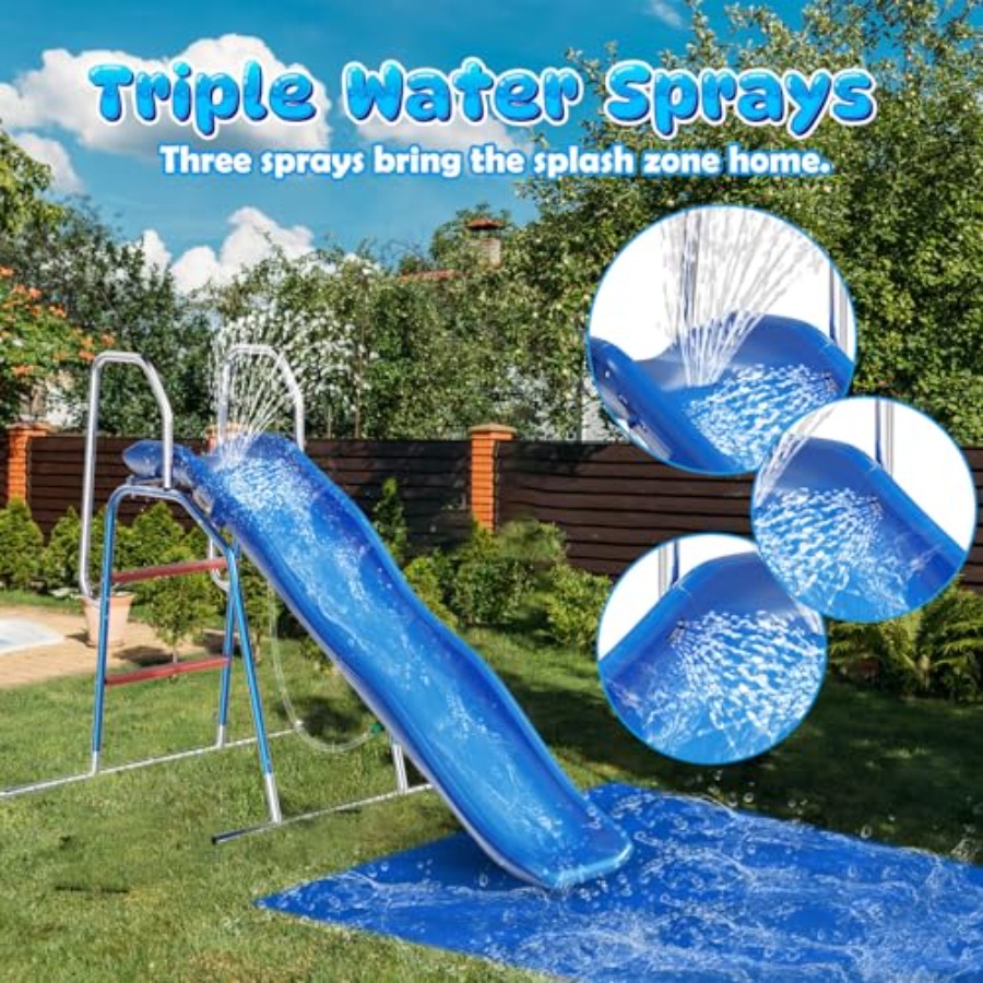 Backyard water slide for kids: - đánh giá và giá Kids Outdoor Zone