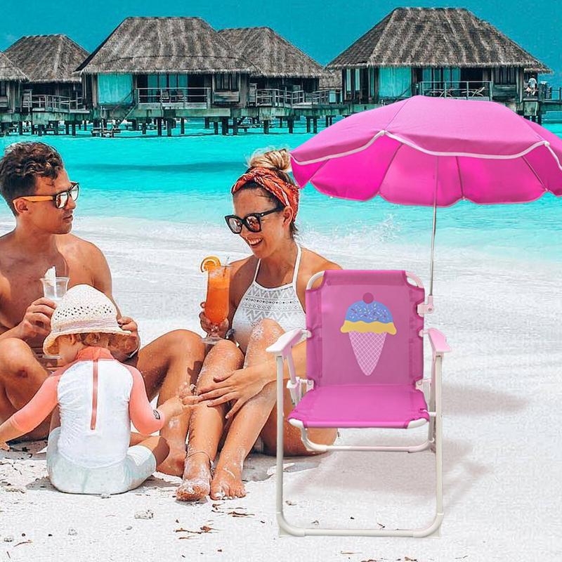 Kids Umbrella Chair Beach Sand - đánh giá và giá Kids Outdoor Lawn Chair